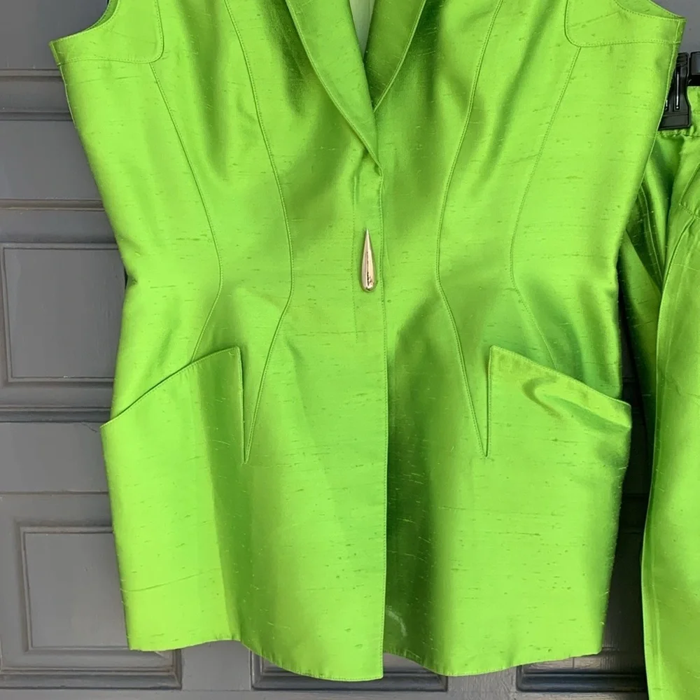 Thierry Mugler Paris Silk Pant set - Picture 4 of 8